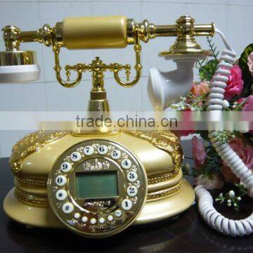 caller id phone vintage Resin Jade Antique Telephone