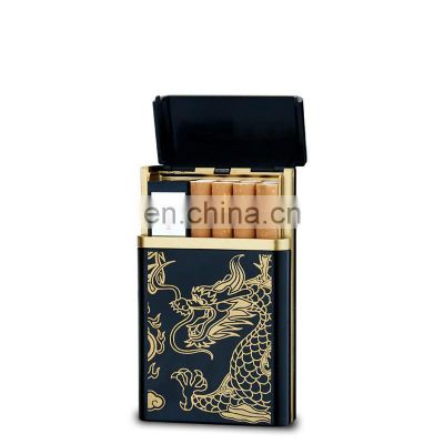 Cheaper Heating coil Rechargeable USB Cigarette Case Lighter Cigarette Box Lighter on sale