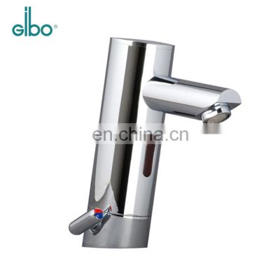 Automatic flow bathroom basin touchless faucet