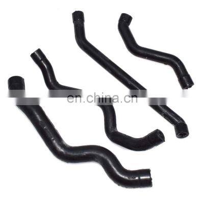 4 Left & Right Engine Crankcase Breather Hoses Set FOR Mercedes S430 E500 R500