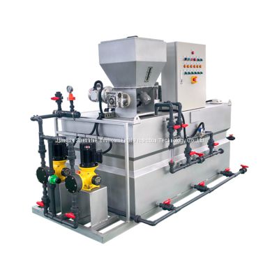 Automatic Stainless Steel Chemical Polymer/PAM/PAC Flocculants Dosing System for Municipal Wastewater Treatment