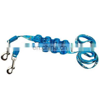 Custom dog leash shock absorbing leash padded handle dog leash aggression