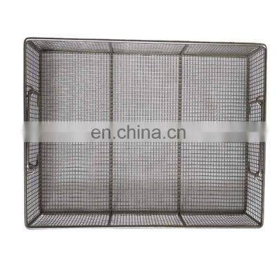 stainless steel wire mesh medical disinfect basket fine mesh stainless steel baskets