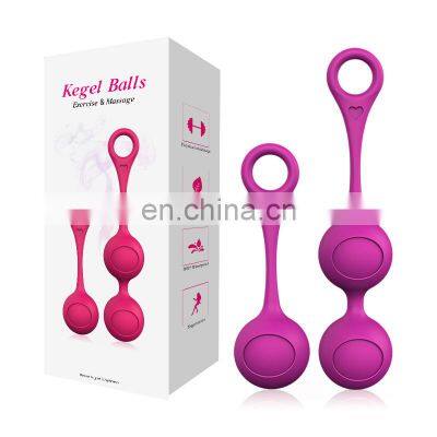 best seller 2020 pelvic floor exerciser 100% waterproof vaginal stimulator  kegel weights exercise device sex toys adult