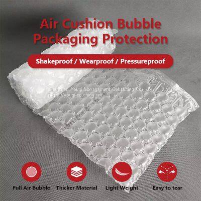 Carton Air Cushioned Bubble Wrapper/ Inflatable Protective Packing Film/ Customizable Bubble Film/