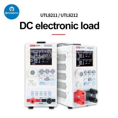UNI-T DC electronic load power supply mobile phone battery current test tool high precision, dual channel