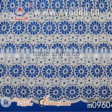 2014 Apparel Garment Accessories M09604 Cotton Custom Lace Fabric