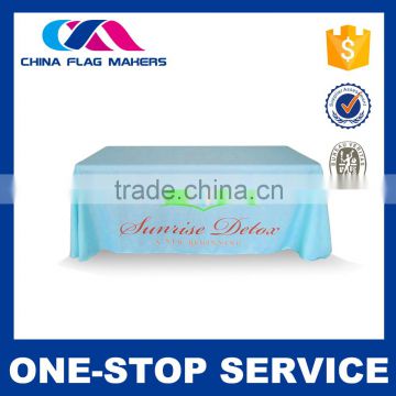 2015 Promotional Price Customized Oem 4Ft 6Ft 8Ft Table Cloth/Cover