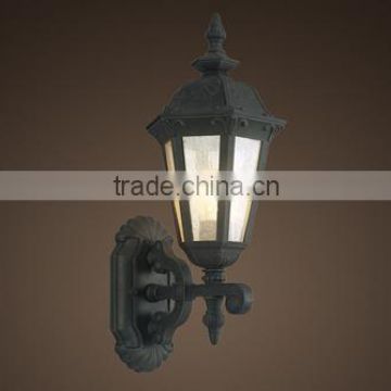western high quality black led garden landscape outdoor wall lamp