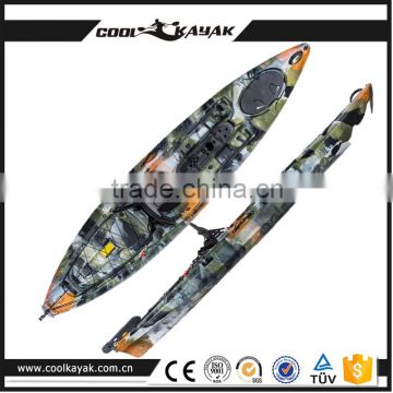 Cool kayak New designed fishing plastic kayak with high quality for sale rowing boat