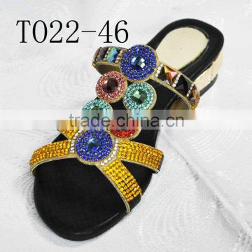 T022-46 african shoes with stones 2015
