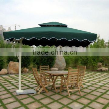 3x3m square market outdoor garden parasol for promotional
