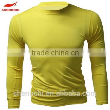 China supplier multi-color sublimation quick dry skin tight t shirt sport wear for men