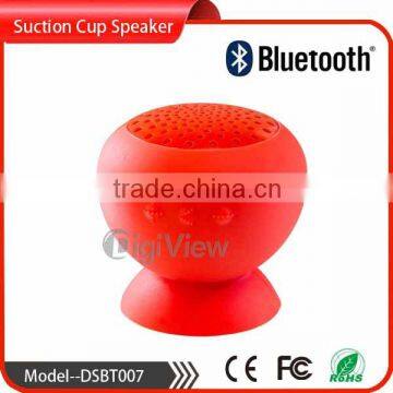 Suction Cup Mushroom Bluetooth Speaker CSR Speaker wireless OEM BT portable Speaker