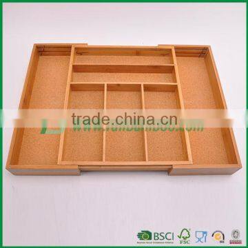 Fuboo kitchen bamboo cultery tray