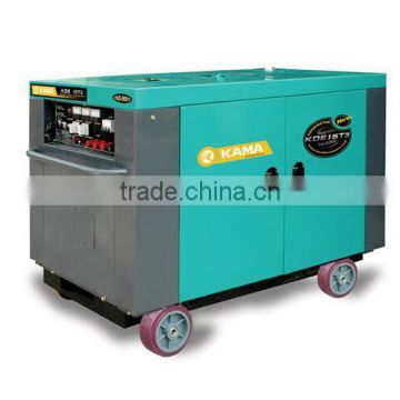 KAMA 15.625kva Three phase small diesel generator silent type