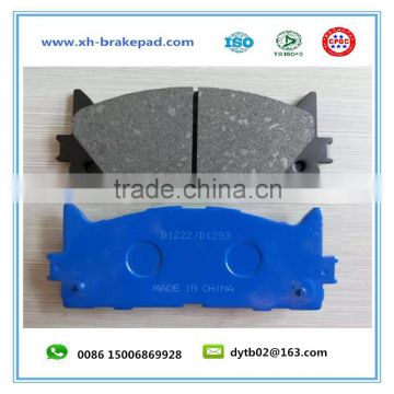 toyota front blue backing plate brake pad 04465-06080/D1222/D1293