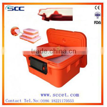 warm food box hot food storage box heat food storage box with PU insulation material