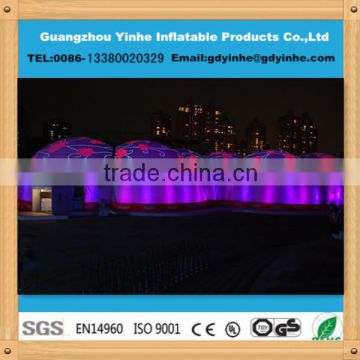 inflatable tent, inflatable projection dome tent, inflatable planetarium dome tent