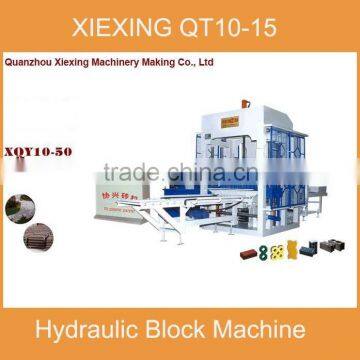 QT10-15 high quality hollow brick forming machine