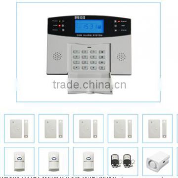 Multi-language voice &SMS GSM Alarm System embedded with RF Technology