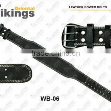 WEIGHT LIFTING LEATHER BELT