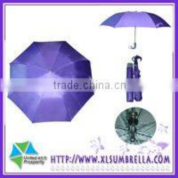 2 folded designer rain umbrella automatic
