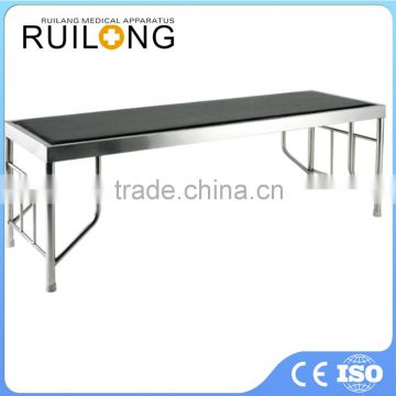 Simple s.s Patient Clinic Black Color Examination Table For Sale