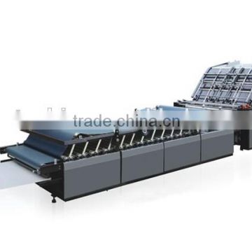 Semi-automatic flute laminator machine factory in China