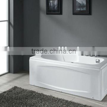 simple Acrylic bath/cheap apron massage bathtub YG8521
