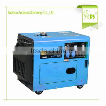 Hot sale high quality with ce silent 6 kw silent diesel generator
