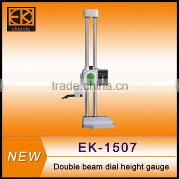 stainless steel double beam high accuracy dial height gauge