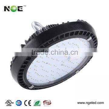 IP65 round led high bay 110lm/w ufo high bay lighting fixture Meanwell driver
