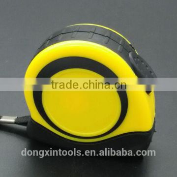 3m 5m 7.5m one self lock rubbered abs case steel measuring tape
