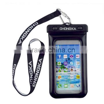 Waterproof silicone beach bag for tablet