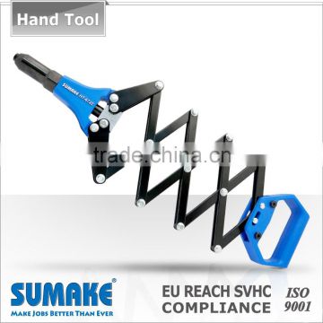 Lazy Tong Type Quick Maintain Head Hand Riveter