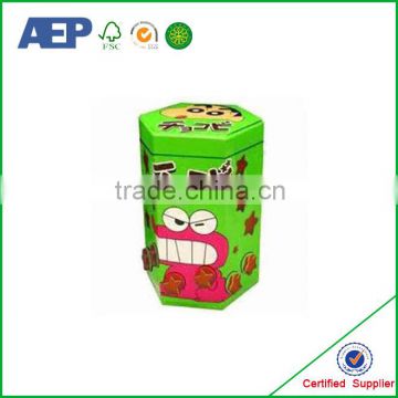 High quality small order printed corrugated paper box price