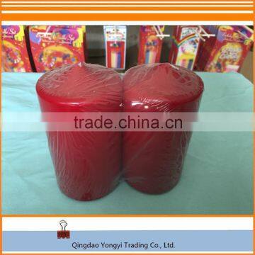 Chinese Red Pillar Candle/Cheap Pillar Candles/Decorative Candle