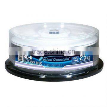 Optical Quantum 6x Blu-ray Media White Thermal Hub Printable