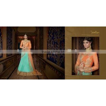 Sincere Turquoise Australian Silk Designer Lehenga Choli/indian lehenga online shopping