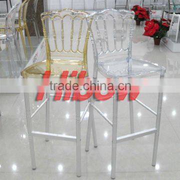 clear resin bar stool