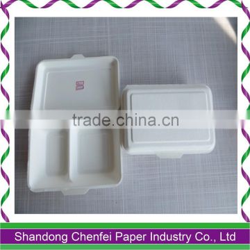 Various sizes Sugarcane fiber disposable paper tableware