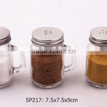 130ml mini glass mason jar used for spice