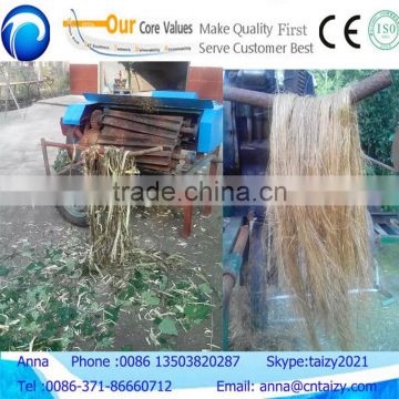 Good service after sale hemp jute flax fiber peeling machine