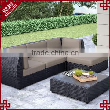 S&D Luxury outdoor sofa set garden furniture wholesalers outdoor rattan furniture