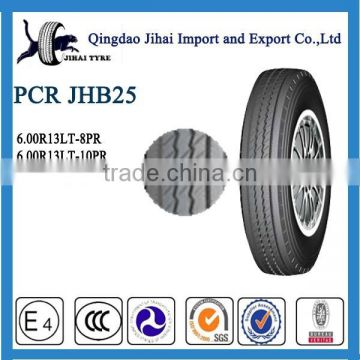 radial PCR tyre 6.00R13LT with china tyre supplier