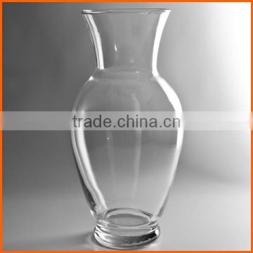 Wholesale clear rose glass vase