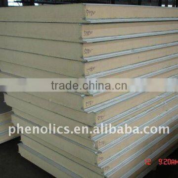 PU/Poyurethane insulating sandwich wall panel