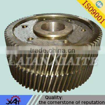 Gear alloy steel forging CNC machining used in diesel engines gearbox