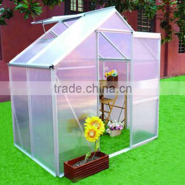 6x4ft strong frame aluminum green house for home&garden
